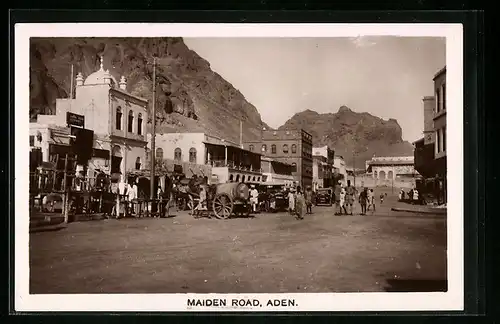 AK Aden, Maiden Road