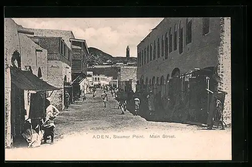 AK Aden, Steamer Point, Main Street