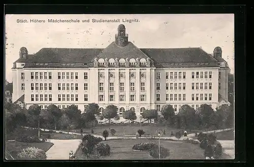 AK Liegnitz, Städt. Höhere Mädchenschule und Studienanstalt