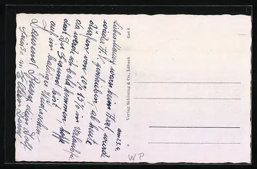 AK Gotenhafen, Hermann-Göring-Strasse mit Cafe