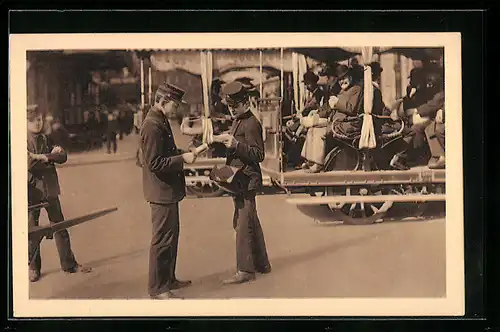 AK Berlin, Berliner Typen, Zeitungsverkäufer