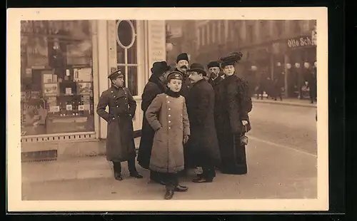 AK Berlin, Berliner Typen, Russen in Berlin