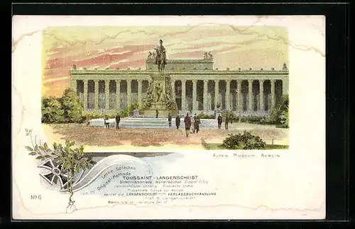 Lithographie Berlin, Altes Museum