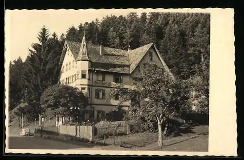 Foto-AK Stuttgart, Gasthaus zum Hirsch
