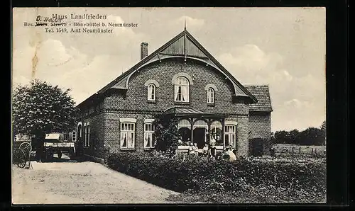 AK Bönebüttel b. Neumünster, Haus Landfrieden