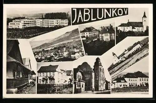 AK Jablunkov, Diverse Motive aus dem Ort