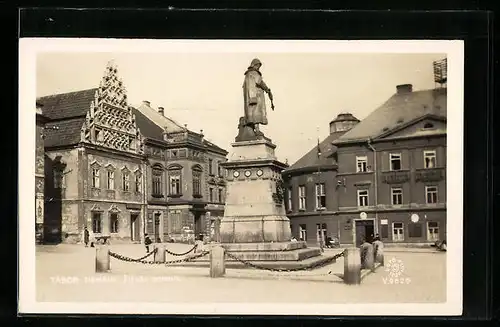 AK Tabor, Namesti, Zizkuv pomnik