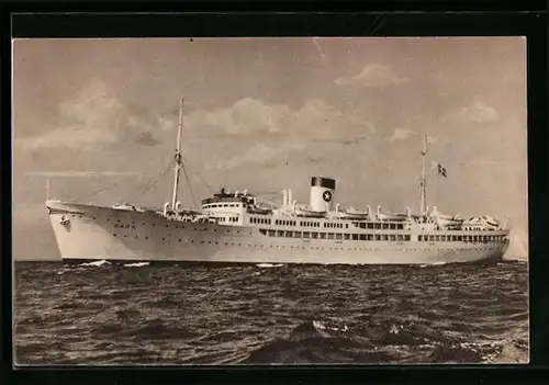 AK Gothenburg, Swedish Lloyd Passagierschiff Saga