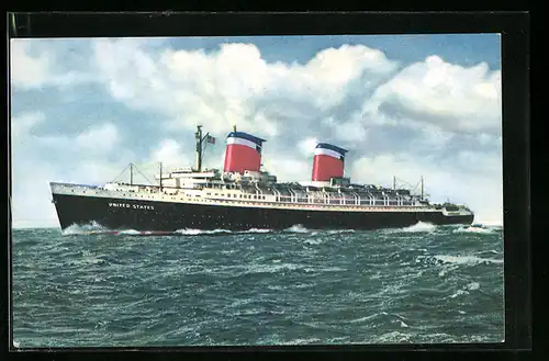 AK Passagierschiff S.S. United States