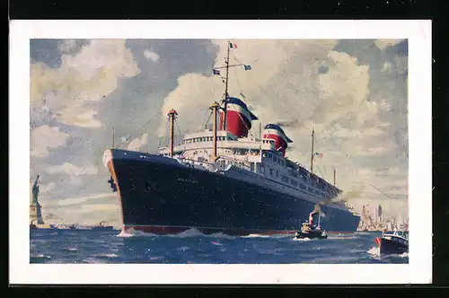 AK Passagierschiff S.S. America