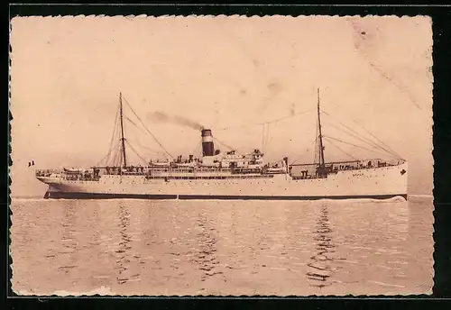 AK Passagierschiff SS Braga