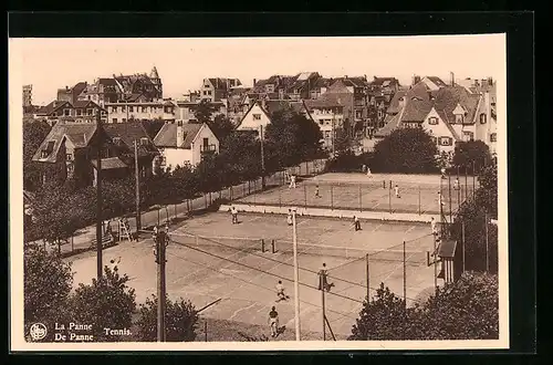 AK De Panne, Tennisplatz