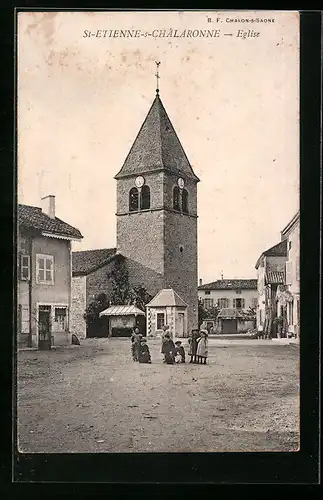 AK St-Etienne-s-Chalaronne, Eglise
