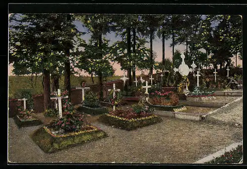 AK Château-Salins, Ehrenfriedhof deutscher Helden