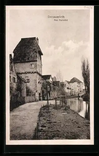 AK Donauwörth, Partie am Farbtörl