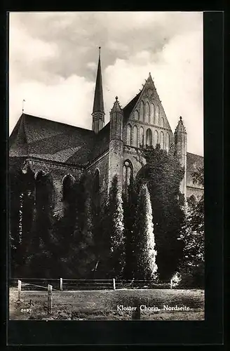 AK Chorin, Nordseite vom Kloster