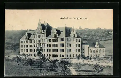AK Gmünd, Realgymnasium