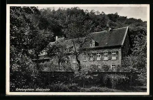 AK Darmstadt-Eberstadt, Erholungsheim Waldmühle