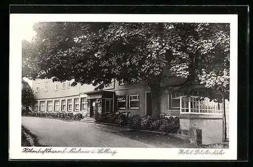 AK Neuhaus i. Solling, Hotel Düsterdiek, Bes. H. Kausche