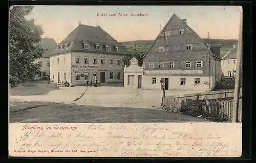 AK Altenberg /Erzgeb., Hotel zum Alten Amtshaus