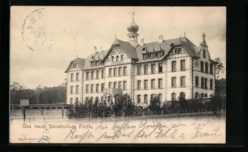 AK Fürth, Das neue Sanatorium