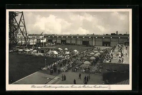 AK Berlin, Der Neue Funkturmgarten am Fusse des Funkturms