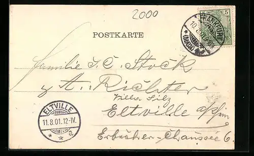 AK Hamburg-Altona, Concerthaus Flora, Concertgarten