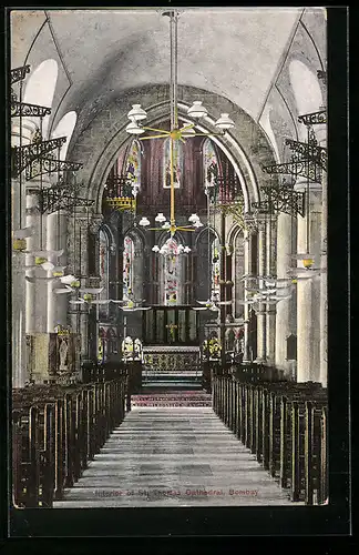 AK Bombay, Interior of St. Thomas Cathedral