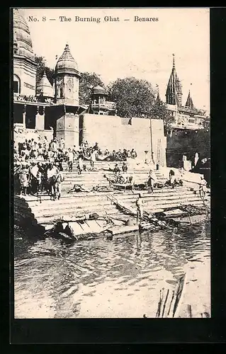 AK Benares, The Burning Ghat