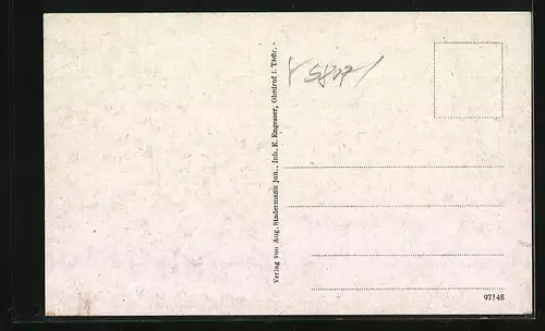 AK Ohrdruf /Th., Ortsansicht mit Blick in die Ferne