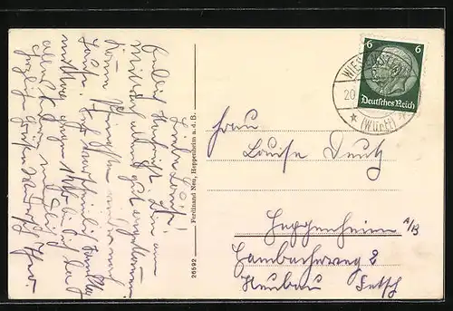 AK Heppenheim a. d. B., Inneres der Kirche