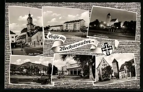AK Neckarsulm, NSU-Motorenwerke, Zweiradmuseum, Scheuerberg, Wappen