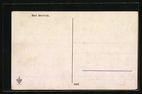 AK Bad Bertrich, Gesamtansicht aus der Vogelschau