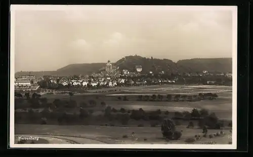 AK Herrenberg, Gesamtansicht mit Umgebung