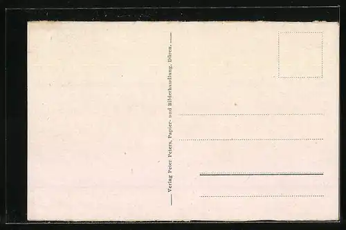 AK Düren /Rhld., Kreishaus mit Denkmal