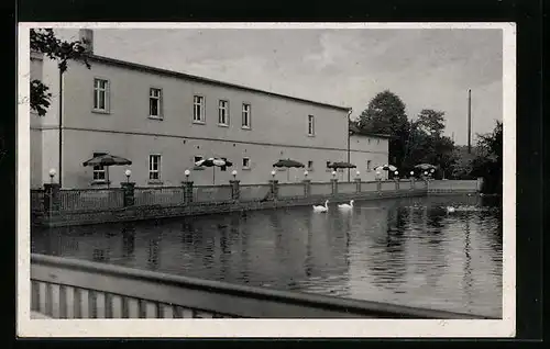AK Leipzig, Gasthaus Mühle Lindhardt von Jos. Sitta