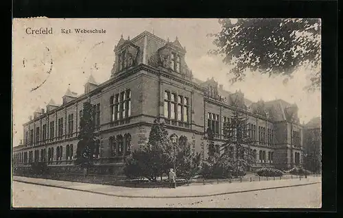 AK Krefeld, Königliche Webeschule