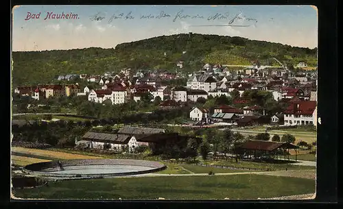 AK Bad Nauheim, Teilansicht