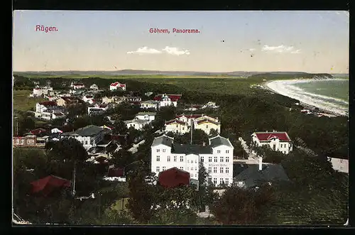 AK Göhren /Rügen, Panorama