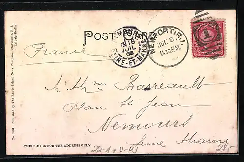 AK Newport, RI, Interior of the Oldest Jewish Synagogue in the Country, Synagoge