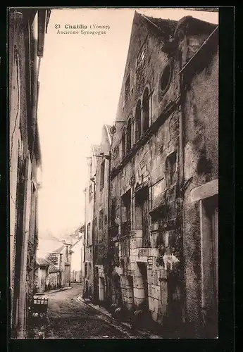 AK Chablis, Ancienne Synagogue, Synagoge