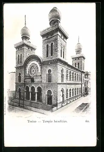 AK Torino, Tempio Israelitico, Synagoge