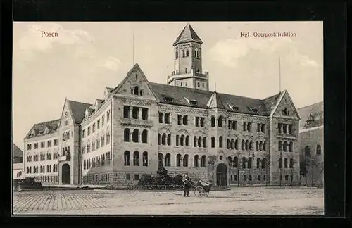 AK Posen, Königliche Oberpostdirektion