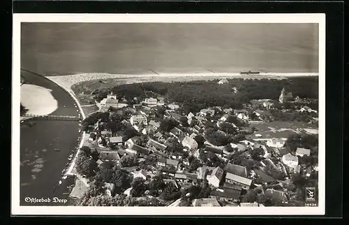 AK Deep, Totalansicht aus der Vogelschau