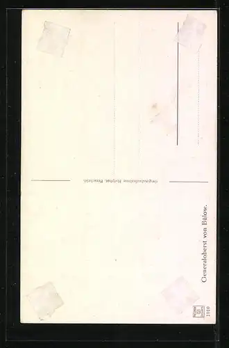 AK Heerführer Generaloberst von Bülow in Uniform