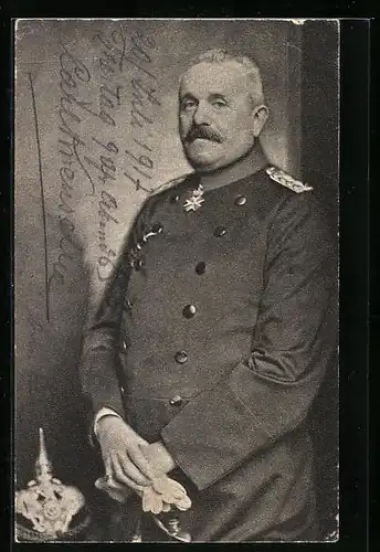 AK Generaloberst von Woyrsch, Heerführer in Uniform