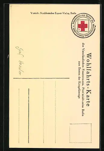 AK Heerführer Graf Haeseler, Altersportrait in Uniform