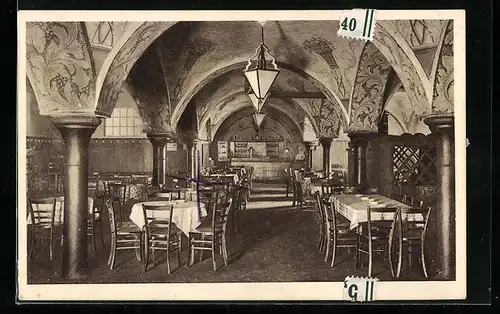 AK Kaiserslautern, Barbarossa Keller, Konzert- und Speiserestaurant, Bes. Christ Raiser