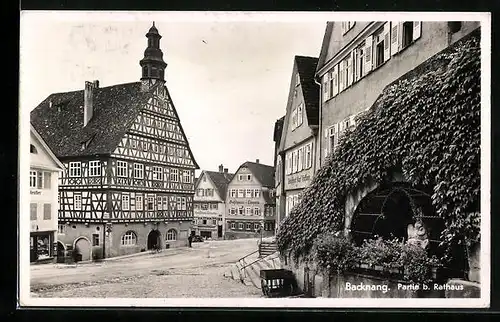 AK Backnang, Partie b. Rathaus