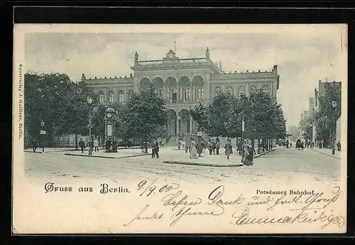 AK Berlin, Potsdamer Bahnhof
